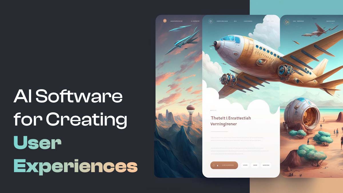 AI Software for Creating User Experiences