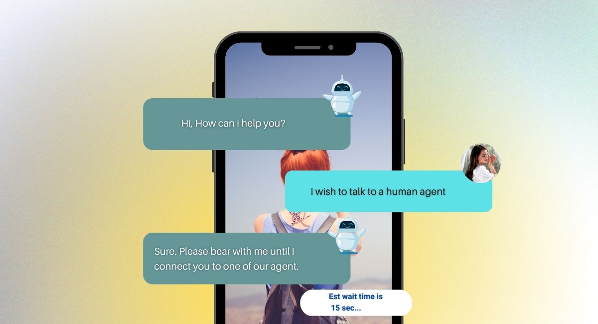 Transition from Chatbot to Human