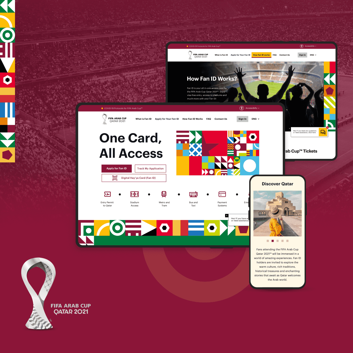 Fifa Arab Cup 2021 UX/UI Case studies | WowMakers