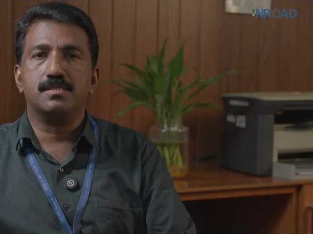 A subject expert speaking to camera, the source for the script and voice-over.