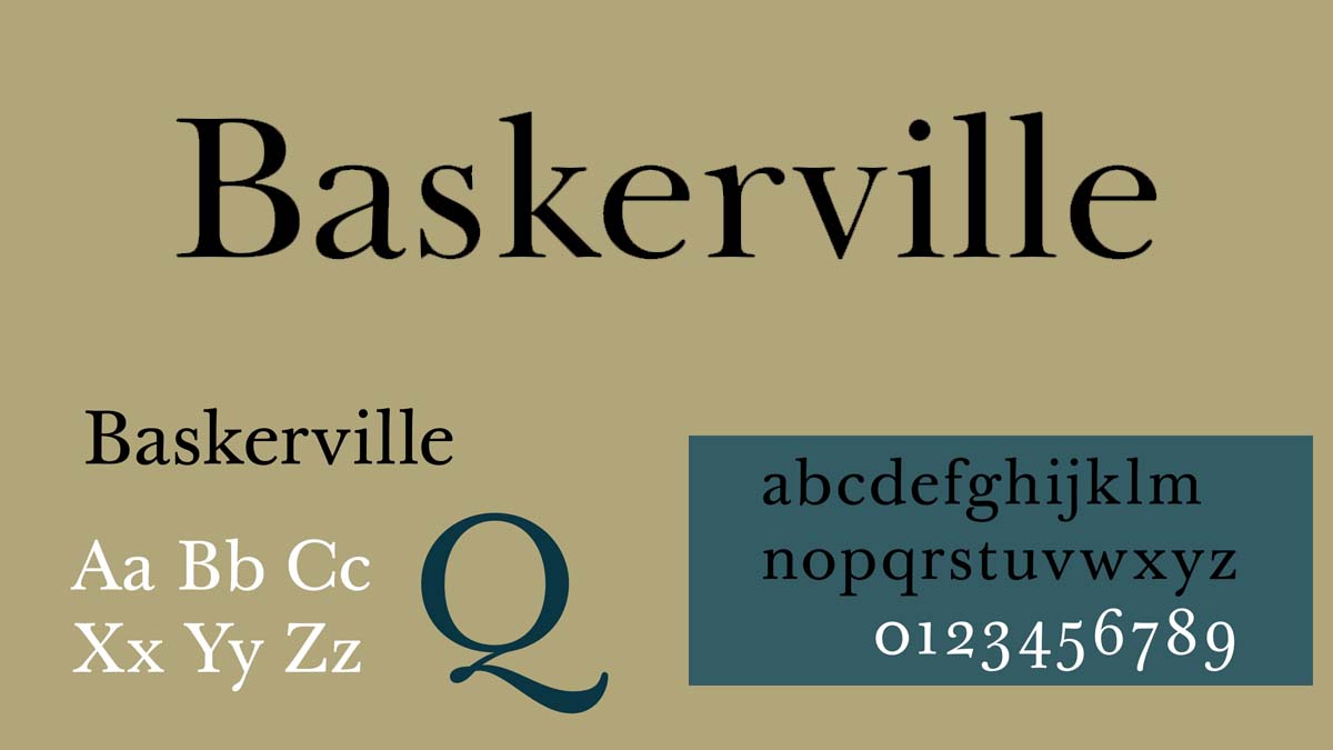 Baskerville Font