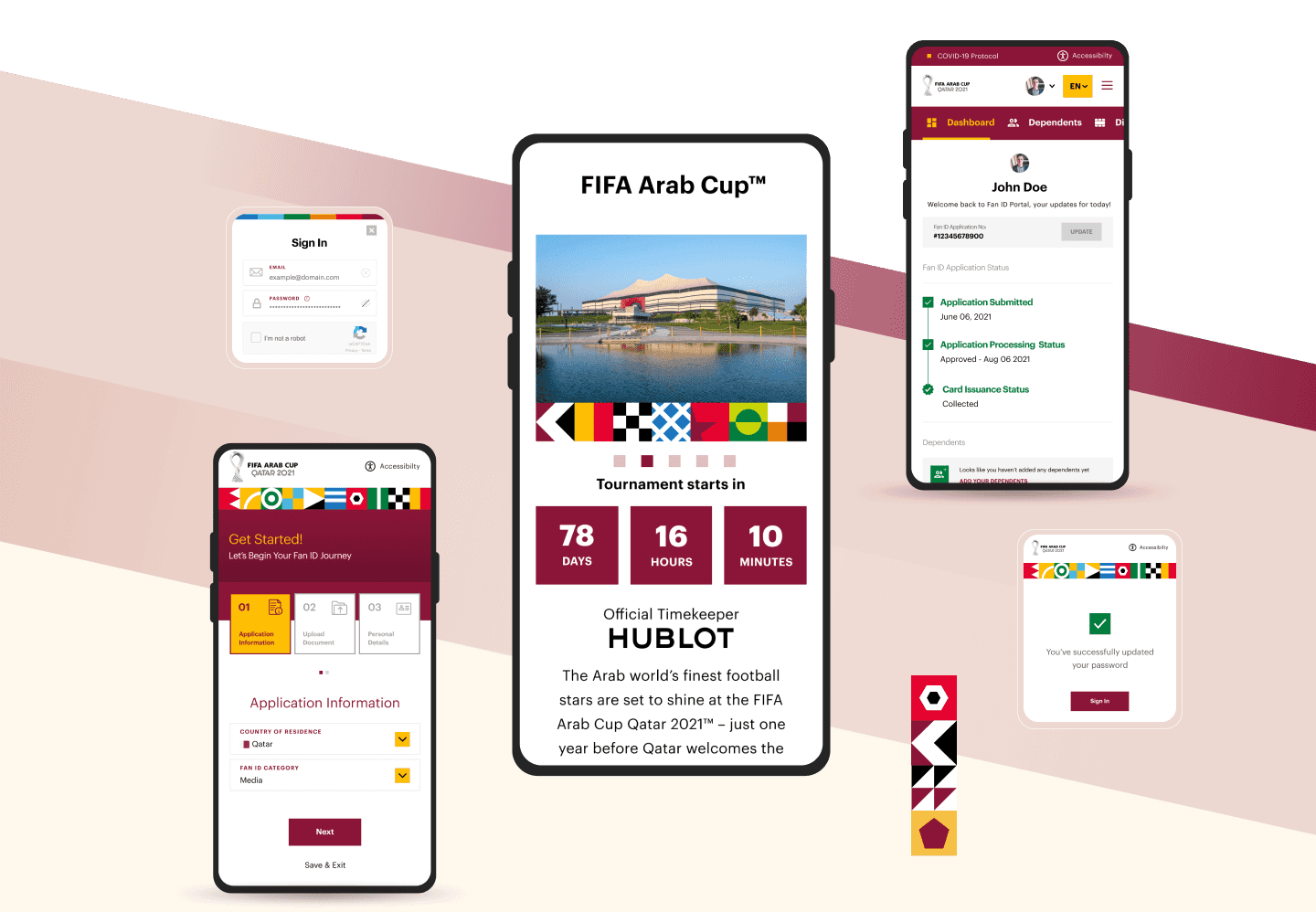 Fifa Arab cup 2021 Handling Data Screens | WowMakers