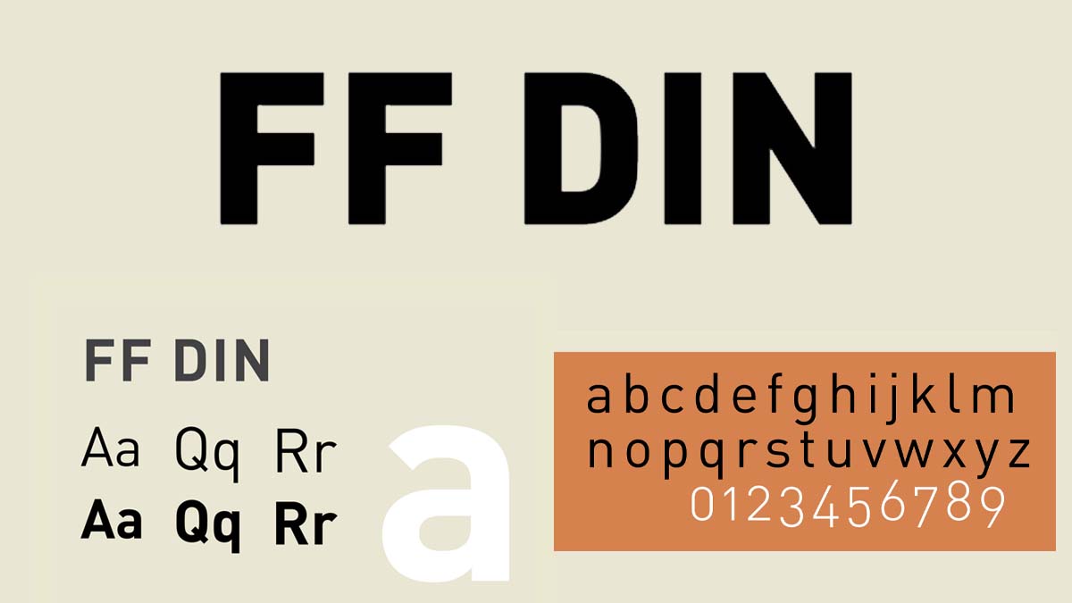 DIN Font