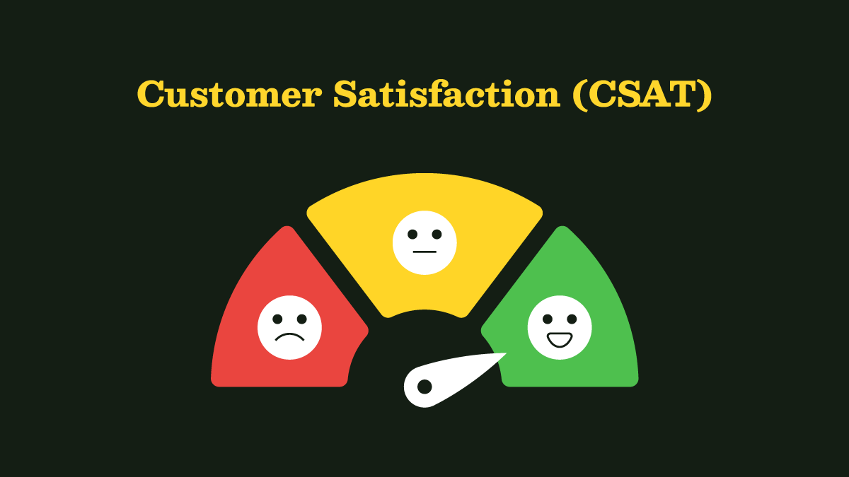UX Kpi for user feedback: Customer Satisfaction - CSAT