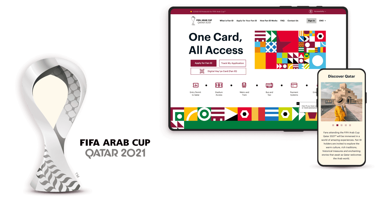 Fifa Arab cup 2021 WowMakers Case study Header