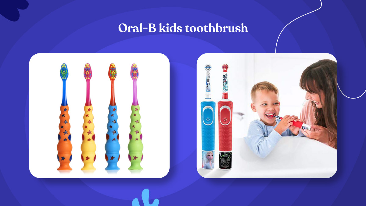Oranl-B designed Kids toothbrush using user-centered design
